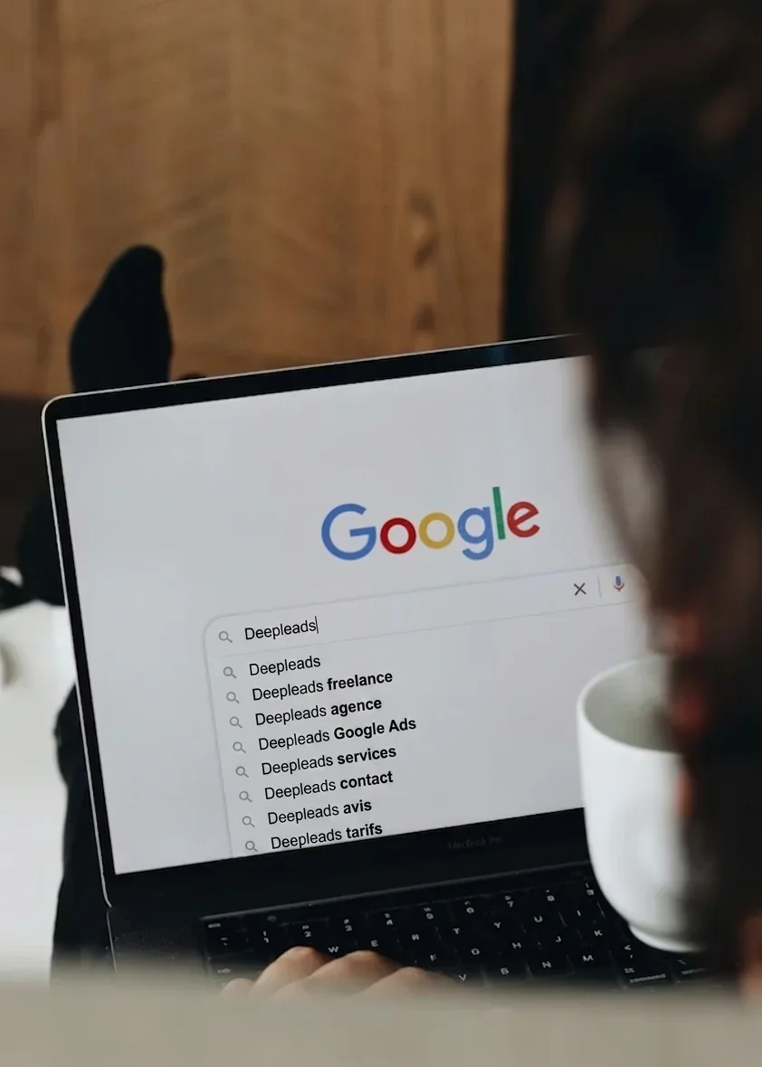 Démonstration Google en direct pendant une formation