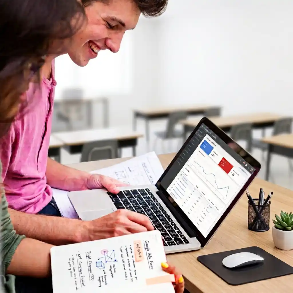 Apprenants en formation Google Ads